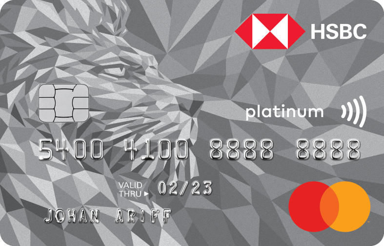 Picture of Visa Platinum card